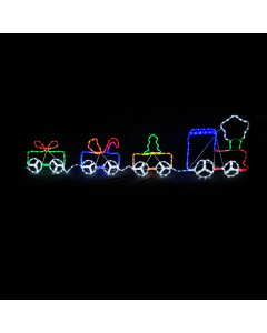 "TRAIN" 312 LED 13m ΜΟΝΟΚ. ΦΩΤ., ΠΟΛΥΧΡΩΜ., ΣΤΑΘΕΡ., IP65, 200Χ51CM, 1.5m ΚΑΛ. ACA X083123217N