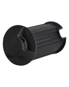 ΦΩΤΙΣΤΙΚΟ ΔΑΠΕΔΟΥ ΕΞΩΤΕΡΙΚΟ 3F LED 3W IP65 85-265V Φ62mm ΜΑΥΡΟ PRO ARTE ILLUMINA Eurolamp 145-52553