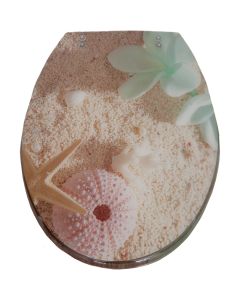 ΚΑΠΑΚΙ WC SEASHELLS  2 36(φ)x43(μ) San Lorentzo 8045