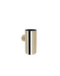 Ποτηροθήκη Μεταλλική Επιτοίχια W60xD75xH120mm Light Gold Gloss PVD Verdi 3011552