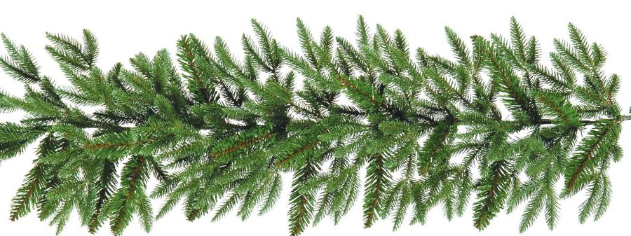 PE Πράσινη Χριστουγεννιάτικη Γιρλάντα 270cm ,Ø 35cm Lianos 224329