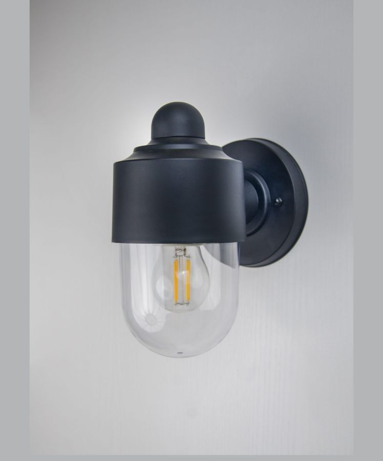 LP-210 BLACK Επιτοίχιο εξωτερικού χώρου Heronia 42-0023