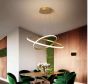 SE LED 60 STELINA PENDANT GOLD 60-40cm 47W  3CCT IP20 220V 2 YEARS WARRANTY A1 HOMELIGHTING 77-50640