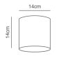SE21-NM-16-SH3 ADEPT NICKEL MATT WALL LAMP BROWN SHADE+ HOMELIGHTING 77-8301