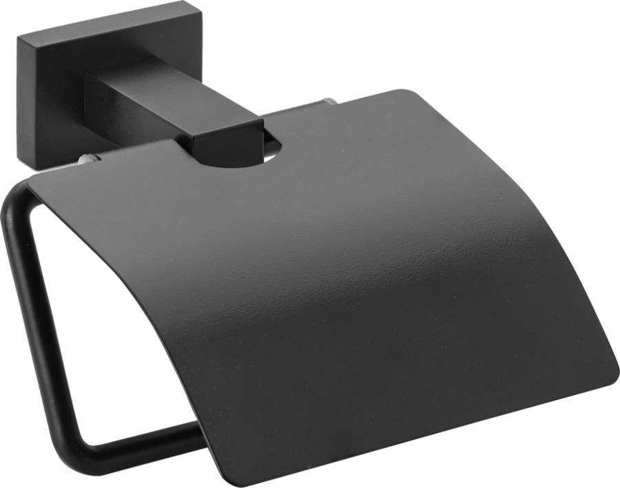 Χαρτοθήκη Καπάκι Μαύρο Bronze Art Lugano 50X6-MM