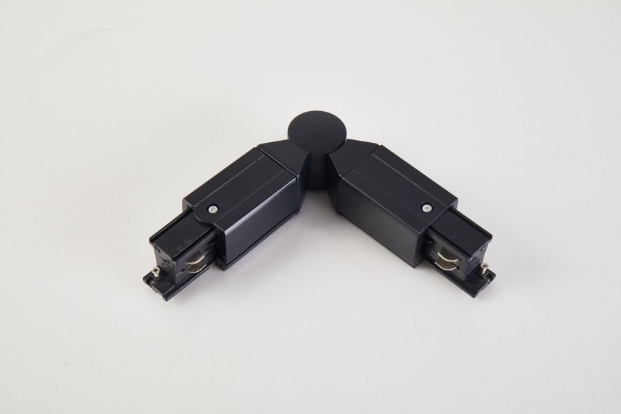 TRIO-AJC-BL-3PH TRIO ADJUSTABLE CONNECTOR BLACK 3PHASE 3.5x3.5*18cm HOMELIGHTING 77-9115