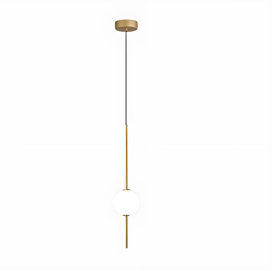 SE LED 12 AMALFI PENDANT GOLD 7W 3CCT 12x100cm IP20 220V 2 YEARS WARRANTY E3 HOMELIGHTING 77-50651