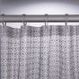 Hammam 180x200 silver κουρτίνα μπάνιου πλαστική Sealskin  210861318