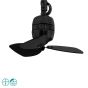 Ανεμιστήρας Οροφής 46cm, 3 Πτερύγια Walnut, 4 Ταχύτητες Control Τοίχου Faro Vedra 33525 
