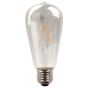 ΛΑΜΠΑ LED ST64 CROSSED FILAMENT 11W 1600lm E27 3000K 220-240V DIMMABLE CLEAR Eurolamp 147-78482