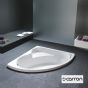 Μπανιέρα Ακρυλική Caronite BALI 1200x1200, Carron Bath White 301C