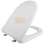 Κάλυμμα Λεκάνης WC B.T Βακελιτικό Κρεμ 41,5-47x35,3cm D Shape, Βεργίνα,Φρύνη,Μαγιόρκα, Αρμονία,Essedra, Alfa, Aveiro Elvit 0016-crem