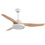 it-Lighting Nitinat 25W 3CCT LED Fan Light in White and wooden Color 102000210