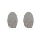 Tiger Baseline Σετ των 2 Άγκιστρο medium Brushed stainless steel 1111530942  1111530942