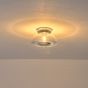 ΠΛΑΦΟΝΙΕΡΑ ΓΥΑΛΙΝΗ G9 MAX 7W 230X230X150mm ΑΣΗΜΙ ARTE ILLUMINA CLEAR Eurolamp 144-28523