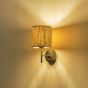 ΑΠΛΙΚΑ ΤΟΙΧΟΥ PAMPAS 1XE27 Max 15W Φ190X270mm ΜΠΕΖ ARTE ILLUMINA AENON Eurolamp 144-31035