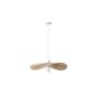 ΦΩΤΙΣΤΙΚΟ ΚΡΕΜΑΣΤΟ BAMBOO ΜΟΝΟΦΩΤΟ 1XE27 Max 15W Φ550X1360mm ΜΠΕΖ ARTE ILLUMINA OASIS Eurolamp 144-33094