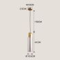 ΦΩΤΙΣΤΙΚΟ ΚΡΕΜΑΣΤΟ Φ10X40 1XE14 Max 7W ΜΠΛΕ/ΧΡΥΣΟ ARTE ILLUMINA CALLIOPE Eurolamp 144-40011