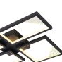 ΦΩΤΙΣΤΙΚΟ ΟΡΟΦΗΣ AΛΟΥΜΙΝΙΟ LED 36W 1400Lm 3000Κ 448X578mm AΣΗΜΙ ARTE ILLUMINA SQUARE Eurolamp 144-46060