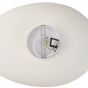 ΠΛΑΦΟΝΙΕΡΑ ΠΟΛΥΣΤΕΡΙΝΗ 1XE27 MAX 15W Φ50cm ΛΕΥΚΗ ARTE ILLUMINA TERAL Eurolamp 144-50033