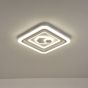 ΠΛΑΦΟΝΙΕΡΑ ΜΕΤΑΛΛΟ-ΠΛΑΣΤΙΚΟ LED 60W 4680Lm 3CCT(3000-4000-6000K) Φ490X50mm ΛΕΥΚΟ ARTE ILLUMINA MOTIVO Eurolamp 144-51036