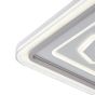 ΠΛΑΦΟΝΙΕΡΑ ΜΕΤΑΛΛΟ-ΠΛΑΣΤΙΚΟ LED 60W 4680Lm 3CCT(3000-4000-6000K) Φ490X50mm ΛΕΥΚΟ ARTE ILLUMINA MOTIVO Eurolamp 144-51036
