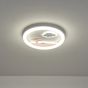 ΠΛΑΦΟΝΙΕΡΑ ΜΕΤΑΛΛΟ-ΠΛΑΣΤΙΚΟ LED 60W 6120Lm 3CCT(3000-4000-6000K) Φ480X65mm ΛΕΥΚΟ-ΡΟΖ ARTE ILLUMINA ALEGRE Eurolamp 144-51041