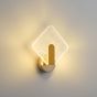 ΑΠΛΙΚΑ TOIXOY ΑΚΡΥΛΙΚΟ LED 8W 720Lm 3000K 225X60X255mm ΧΡΥΣO ARTE ILLUMINA VOLET Eurolamp 144-58016