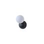 ΑΠΛΙΚΑ TOIXOY ΜΕΤΑΛΛΟ-ΠΛΑΣΤΙΚΟ 1xG9 Max 7W 100X170X120mm MΑΥΡΟ ARTE ILLUMINA TERPSI Eurolamp 144-58028