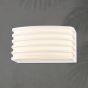 ΑΠΛΙΚΑ ΤΟΙΧΟΥ ΟΒΑΛ Ε27 MAX 20W 200X100X90mm ΛΕΥΚΗ ARTE ILLUMINA Eurolamp 145-20239