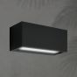 ΑΠΛΙΚΑ ΤΟΙΧΟΥ 1XΕ27 250X110X110mm IP54 ΜΑΥΡΗ UP DOWN ARTE ILLUMINA AMIGO Eurolamp 145-20633