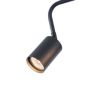 ΣΠΟΤ ΜΕΤΑΛΛΟ 3ΦΩΤΟ 3XGU10 Max 7W 500X230mm ΜΑΥΡΟ ARTE ILLUMINA OLYMP Eurolamp 145-25224