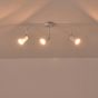 ΣΠΟΤ ΜΕΤΑΛΛΟ 3ΦΩΤΟ 3XGU10 Max 7W 500X230mm ΛΕΥΚΟ ARTE ILLUMINA OLYMP Eurolamp 145-25230