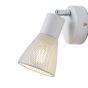 ΣΠΟΤ ΜΕ ΔΙΧΤΥ ΜΕΤΑΛΛΟ 1XE14 Max 8W 80X80X125mm ΛΕΥΚΟ ARTE ILLUMINA MESHY Eurolamp 145-25258