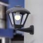 FUMAGALLI NARDO DARIO ΑΠΛΙΚΑ ΤΟΙΧΟΥ 1ΧΕ27 LED 6,5W 2700K 240x240mm ΜΑΥΡΗ ΔΙΑΦΑΝΗ Eurolamp 145-26093