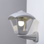 FUMAGALLI NARDO DARIO ΑΠΛΙΚΑ ΤΟΙΧΟΥ 1ΧΕ27 LED 6,5W 2700K 240x240mm ΓΚΡΙ ΔΙΑΦΑΝΗ Eurolamp 145-26094