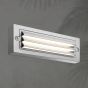ΦΩΤΙΣΤΙΚΟ ΤΟΙΧΟΥ ΜΕ ΓΡΙΛΙΕΣ LED 6W 255X42X90 3CCT IP65 ΓΚΡΙ ARTE ILLUMINA SENARIO Eurolamp 145-52110
