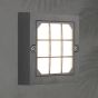 ΦΩΤΙΣΤΙΚΟ ΤΟΙΧΟΥ LED 6W 135X135X32 3CCT IP65 ΓΡΑΦΙΤΗΣ ARTE ILLUMINA SENARIO Eurolamp 145-52123