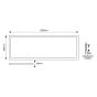 ΦΩΤΙΣΤΙΚΟ ΧΩΝΕΥΤΟ BACKLIT UGR19 36W 220-240V 6500Κ 120X30 ΛΕΥΚΟ PLUS Eurolamp 145-56333