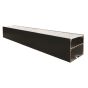 ΦΩΤΙΣΤΙΚΟ ΓΡΑΜΜΙΚΟ 40W 1,20m 4000K ΜΑΥΡΟ ΕΞΩΤΕΡΙΚΟ Eurolamp 145-56804