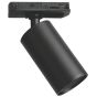 ΣΠΟΤ ΡΑΓΑΣ 2 ΓΡΑΜΜΩΝ GU10 Φ52x125mm ΜΑΥΡΟ Eurolamp 145-59061