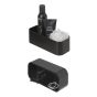 Tiger 2-Store Επιτοίχιο Ράφι 25 cm Black 1500010746  1500010746