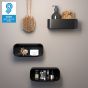 Tiger 2-Store Επιτοίχιο Ράφι 25 cm Black 1500010746  1500010746
