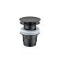 Βαλβίδα Νιπτήρα  Clic Clac χωρίς Υπερχείλιση Gun metal Orabella 15152-GMU