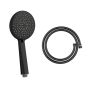 Shower Set - Τηλέφωνο 3 θέσεων και σπιράλ τηλεφώνου black matt 15258