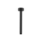 Βραχίονας Ντουζ Οροφής Στρόγγυλος – 17 cm Black matt 15260