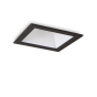 GAME TRIM SQUARE 11W 3000K BK WH Ideal Lux 192406