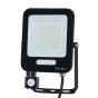 ΠΡΟΒΟΛΕΑΣ LED 50W SMD ΜΕ ΠΕΡΙΣΤΡΕΦΟΜΕΝΟ ΑΝΙΧΝΕΥΤΗ ΚΙΝΗΣΗΣ ΜΑΥΡΟΣ IP54 4000K PLUS Eurolamp 147-69070