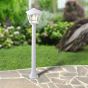 FUMAGALLI GIAFFA ROBY ΚΟΛΩΝΑKI ΔΑΠΕΔΟΥ 1XΕ27 200X945mm ΛΕΥΚΟ Eurolamp 145-26080