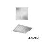 Κεφαλή Ντουζ Emotion 20x20, Almar Inox Finish E044077-110